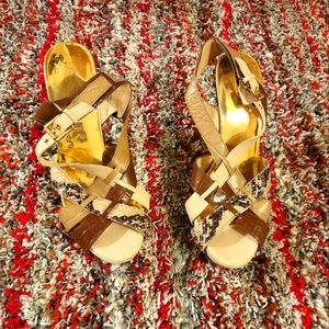 Cream Michael Kors Shoes